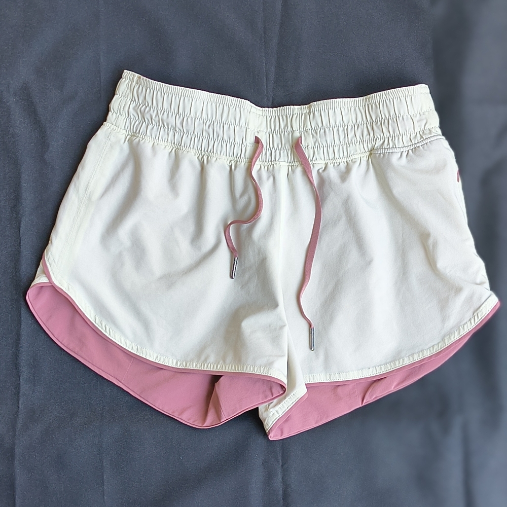 Lululemon Choose A Side Short Reversible 3" Elixir Quicksand Size 6